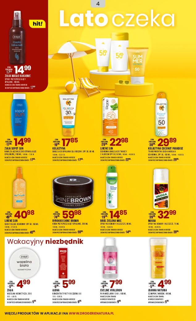 Gazetka promocyjna Drogerie Natura str. 4