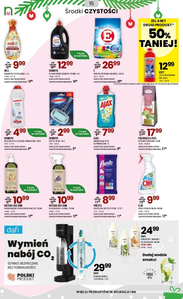 Gazetka promocyjna Drogerie Natura str. 15