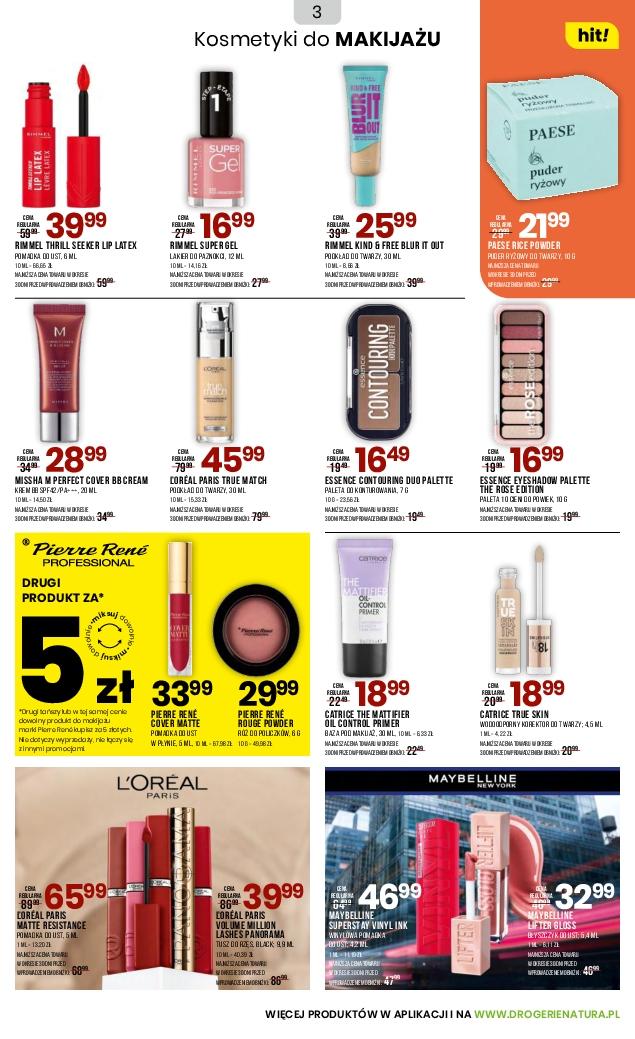 Gazetka promocyjna Drogerie Natura str. 3
