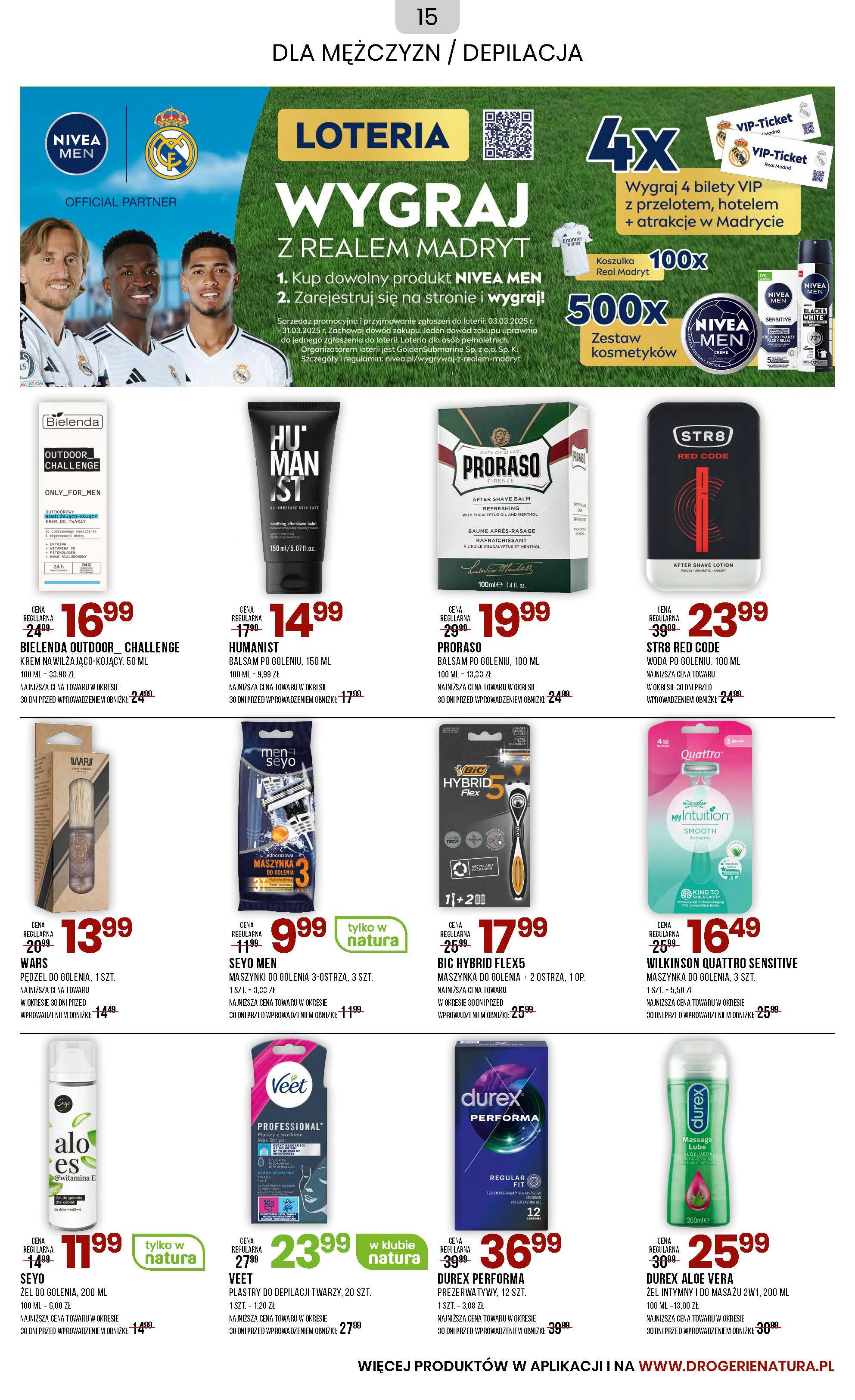 Gazetka promocyjna Drogerie Natura str. 15