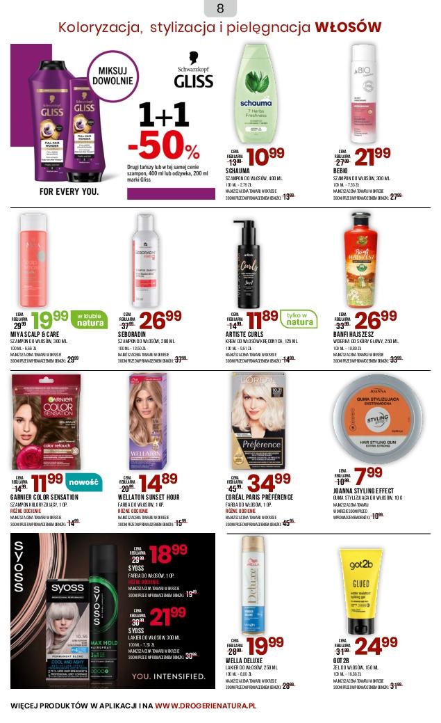 Gazetka promocyjna Drogerie Natura str. 8