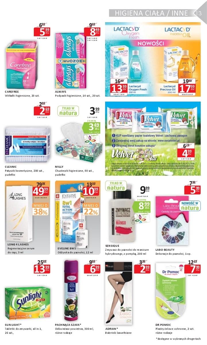Gazetka promocyjna Drogerie Natura str. 13