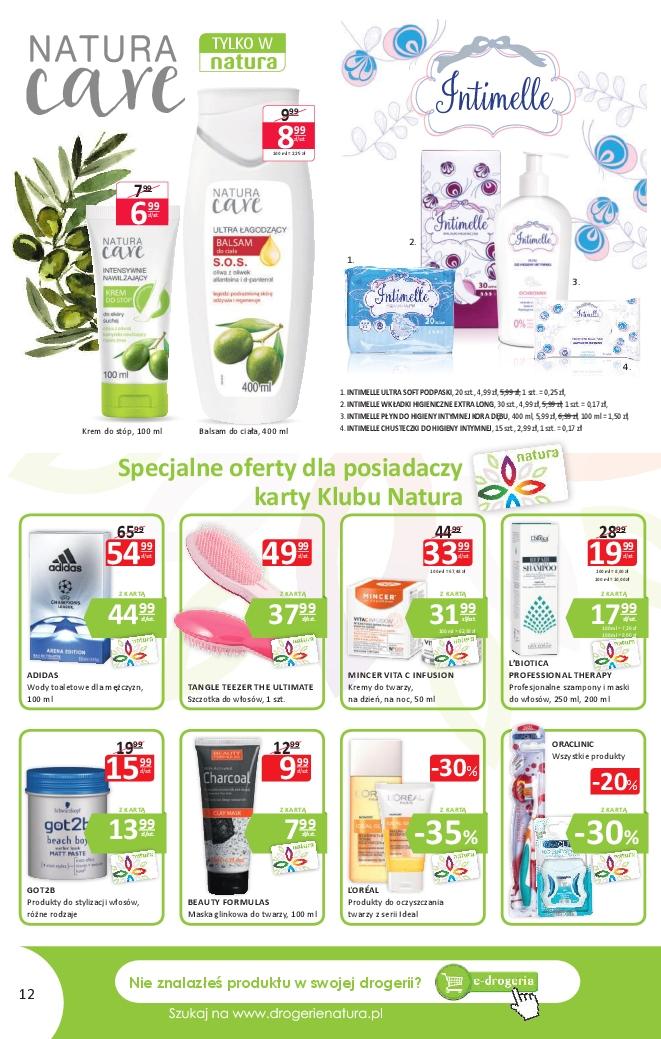 Gazetka promocyjna Drogerie Natura str. 12
