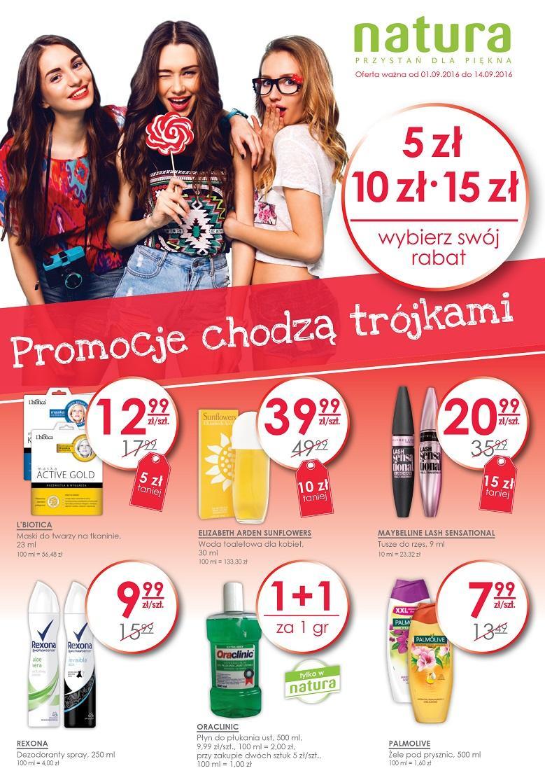 Gazetka promocyjna Drogerie Natura str. 1