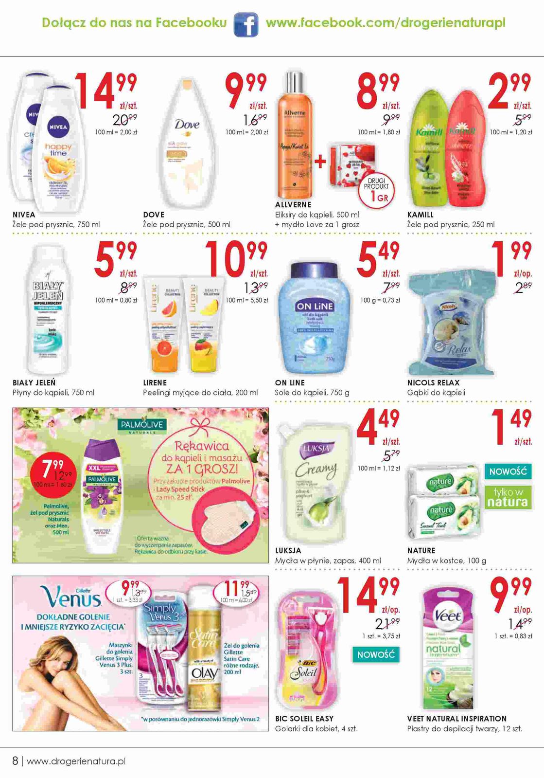 Gazetka promocyjna Drogerie Natura str. 8