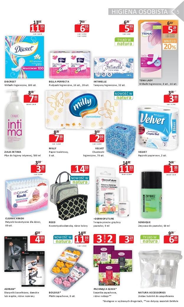 Gazetka promocyjna Drogerie Natura str. 15