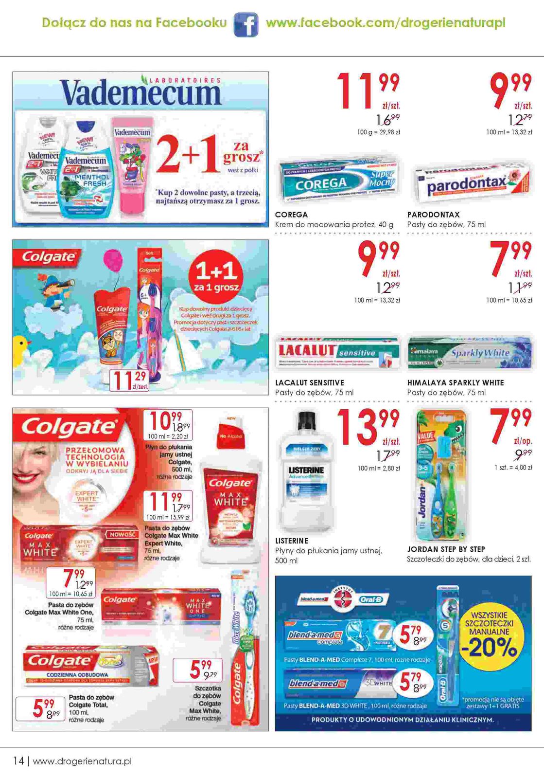 Gazetka promocyjna Drogerie Natura str. 14