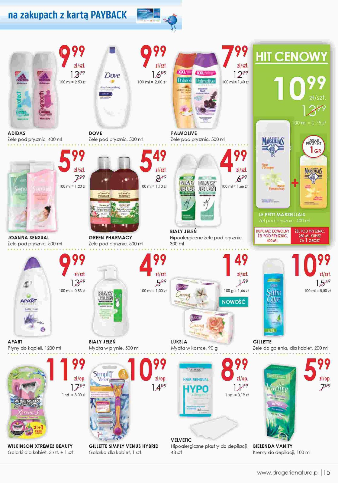 Gazetka promocyjna Drogerie Natura str. 15