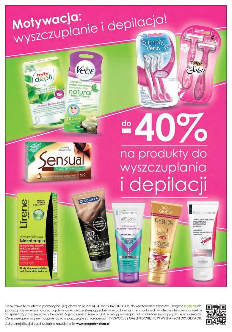 Gazetka promocyjna Drogerie Natura str. 16