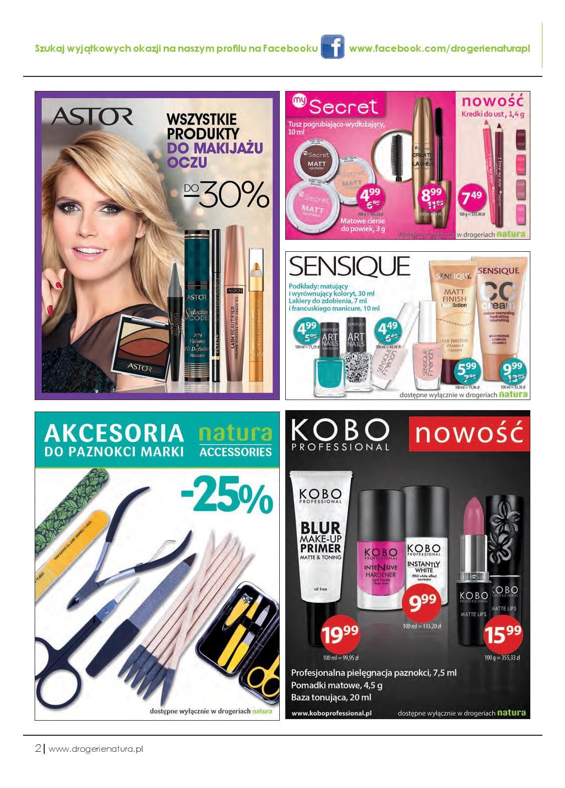 Gazetka promocyjna Drogerie Natura str. 2