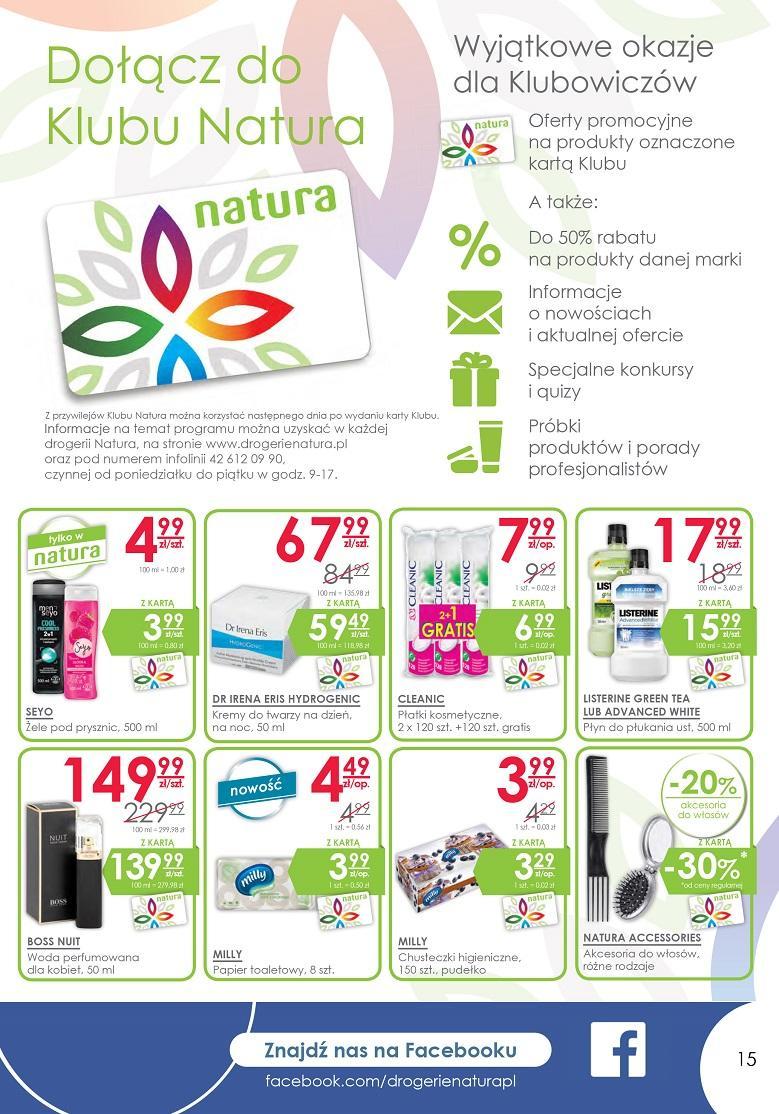 Gazetka promocyjna Drogerie Natura str. 15
