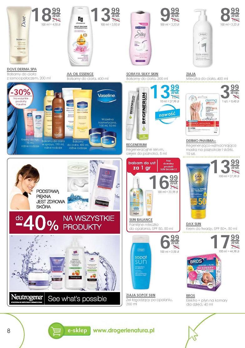Gazetka promocyjna Drogerie Natura str. 8