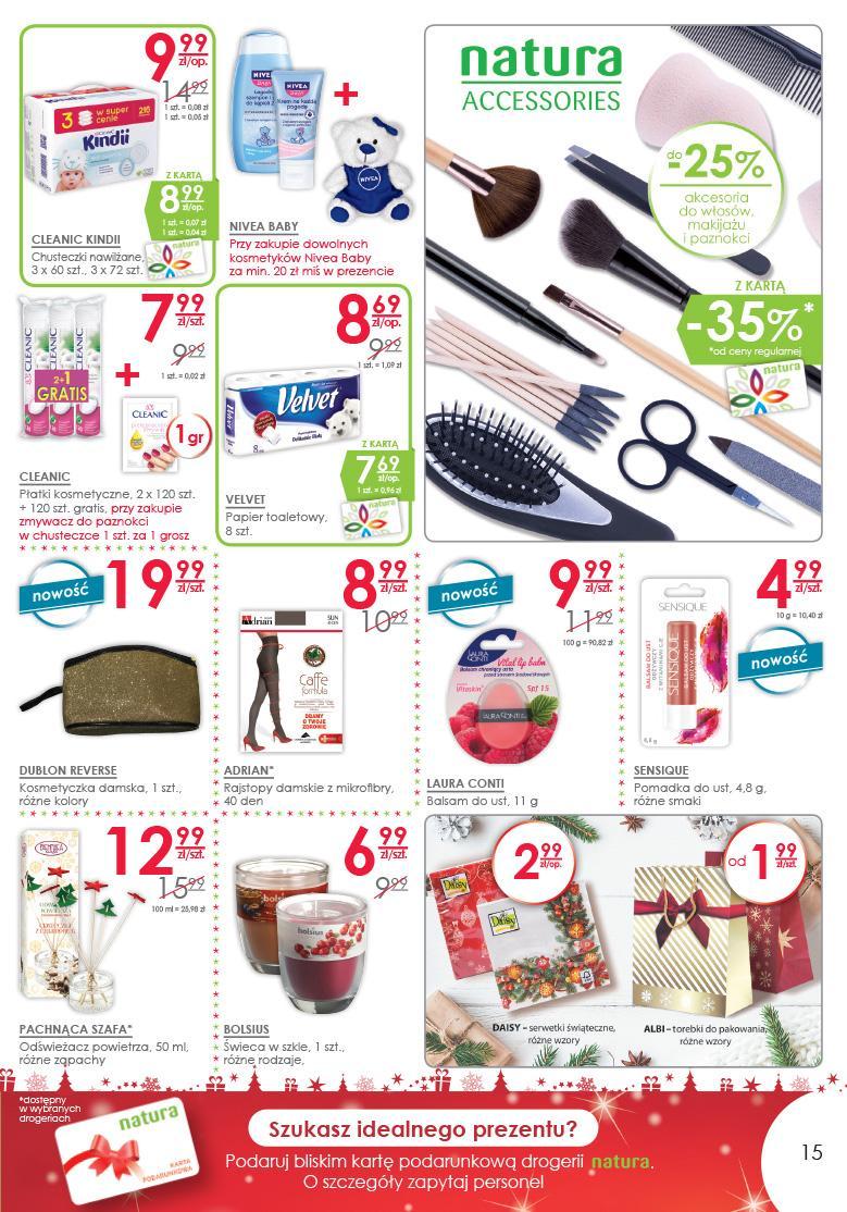 Gazetka promocyjna Drogerie Natura str. 15