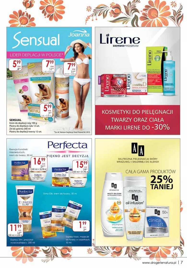 Gazetka promocyjna Drogerie Natura str. 7