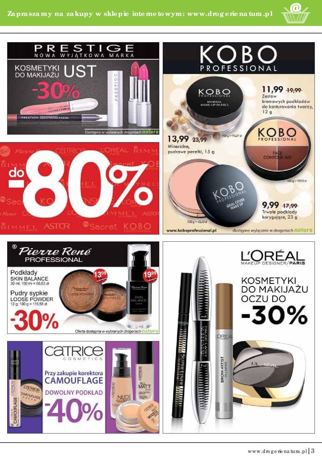 Gazetka promocyjna Drogerie Natura str. 3