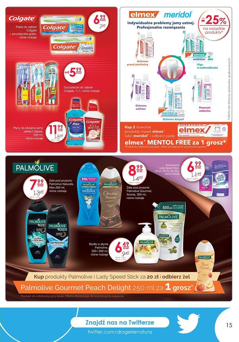 Gazetka promocyjna Drogerie Natura str. 15