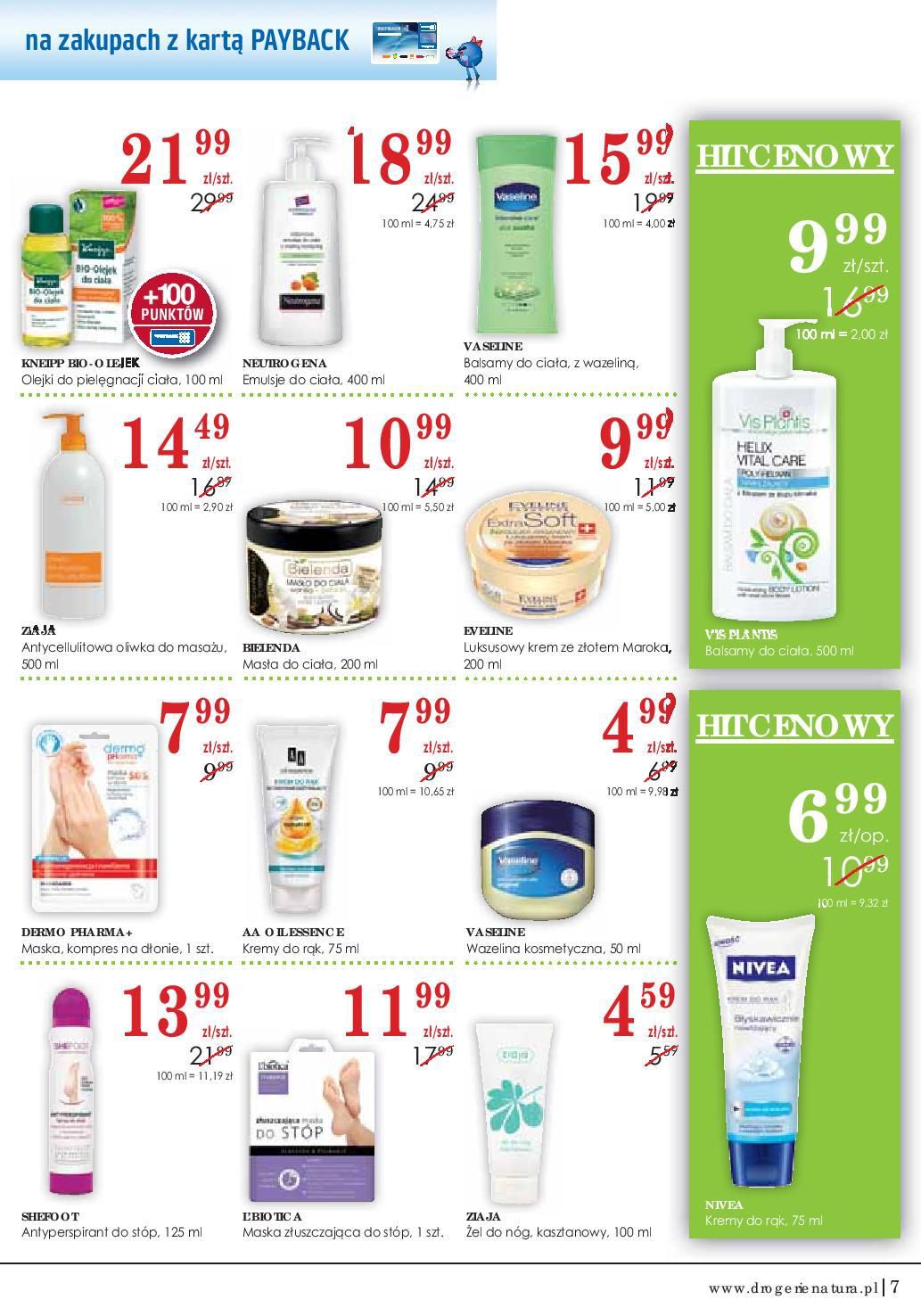 Gazetka promocyjna Drogerie Natura str. 7