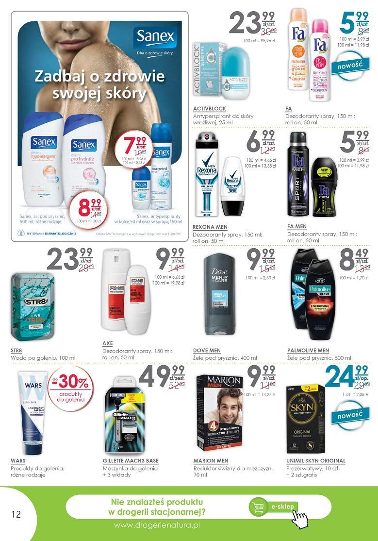 Gazetka promocyjna Drogerie Natura str. 12