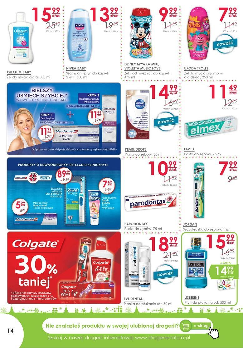 Gazetka promocyjna Drogerie Natura str. 14
