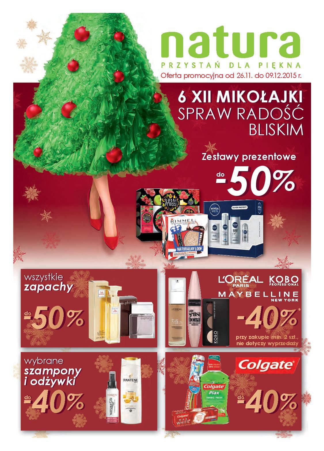 Gazetka promocyjna Drogerie Natura str. 1