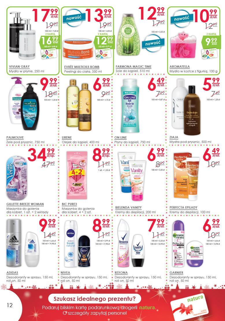 Gazetka promocyjna Drogerie Natura str. 12