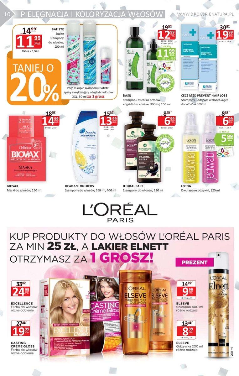 Gazetka promocyjna Drogerie Natura str. 10