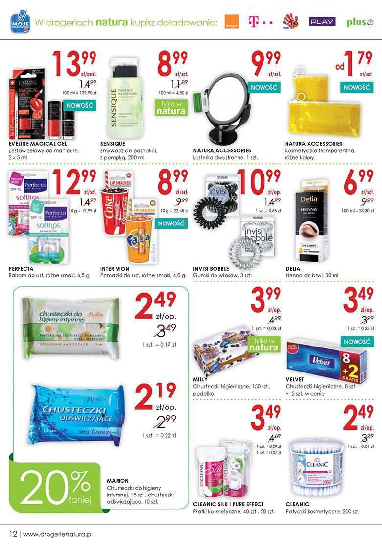 Gazetka promocyjna Drogerie Natura str. 12