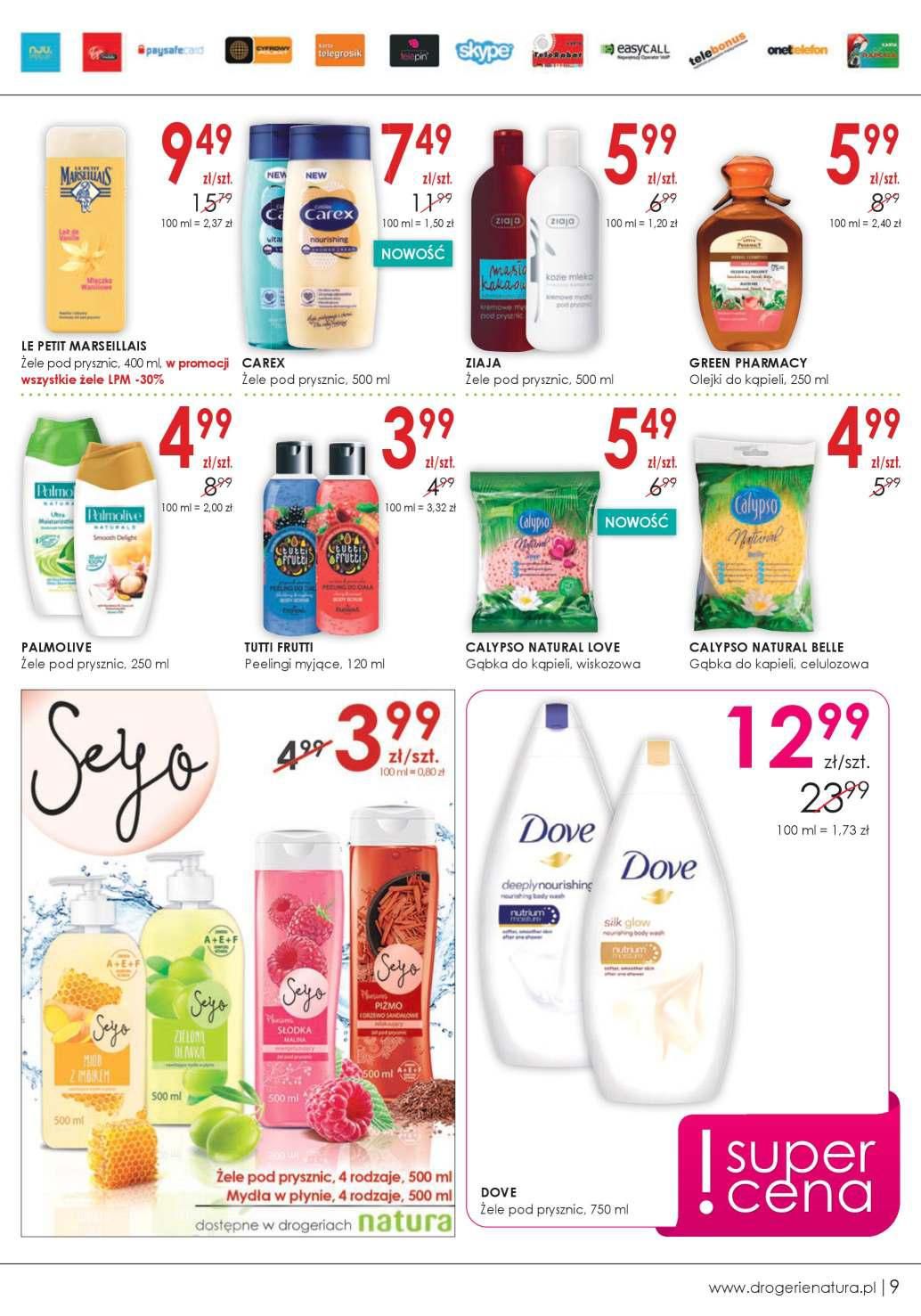 Gazetka promocyjna Drogerie Natura str. 9