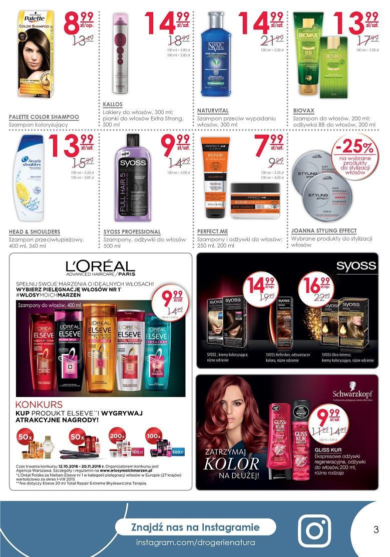 Gazetka promocyjna Drogerie Natura str. 3