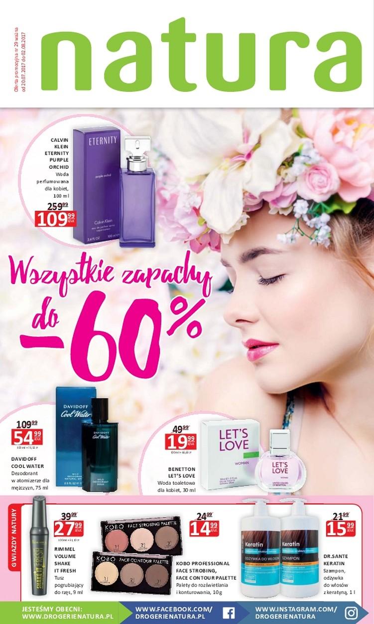 Gazetka promocyjna Drogerie Natura str. 1