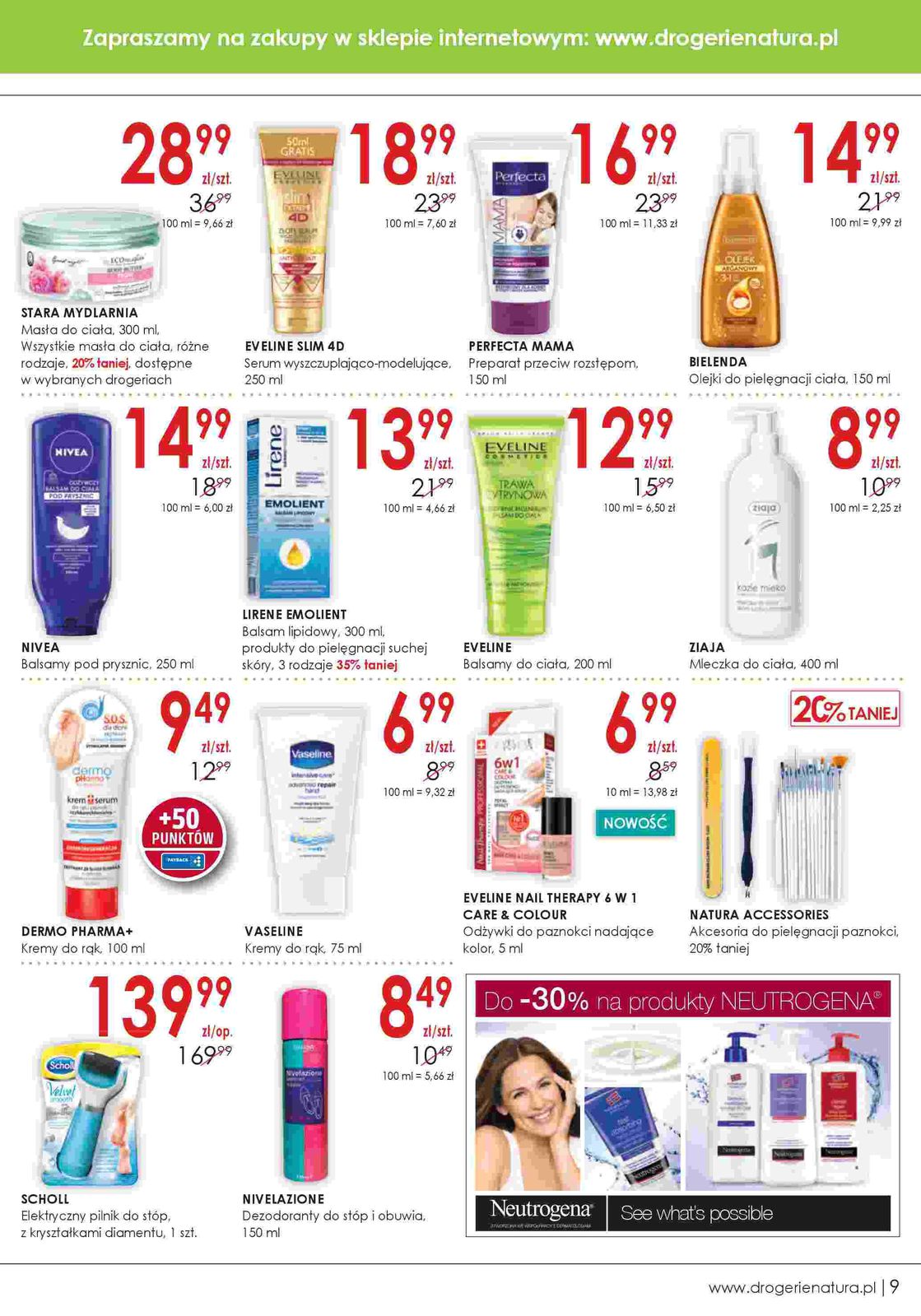 Gazetka promocyjna Drogerie Natura str. 9