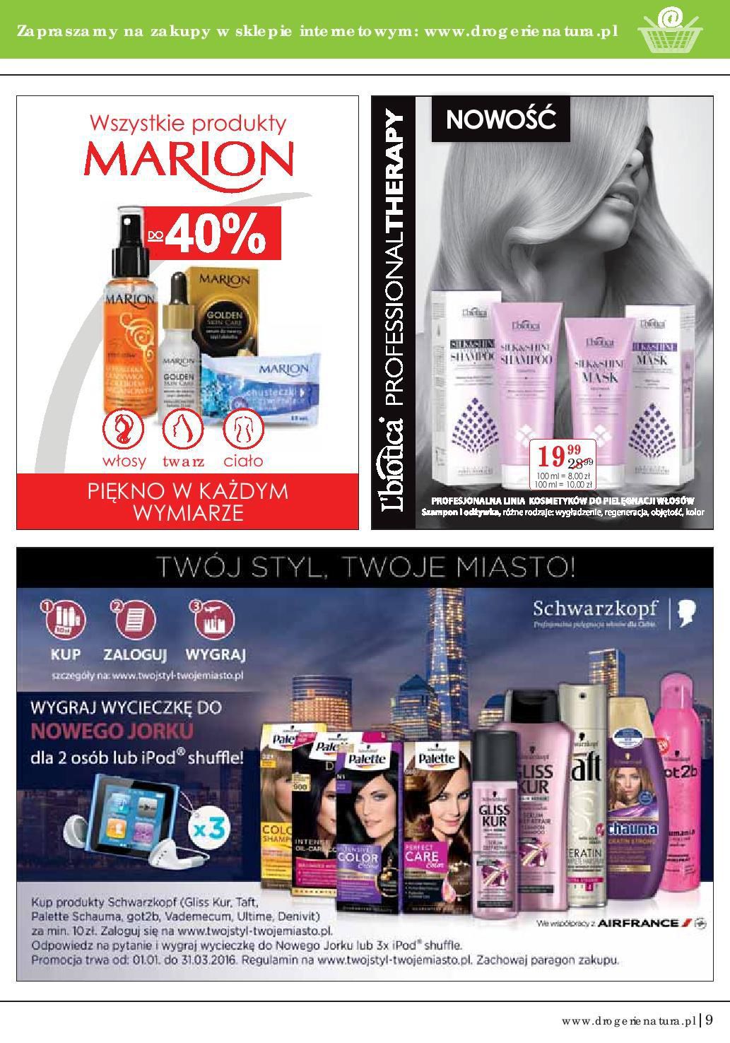 Gazetka promocyjna Drogerie Natura str. 9