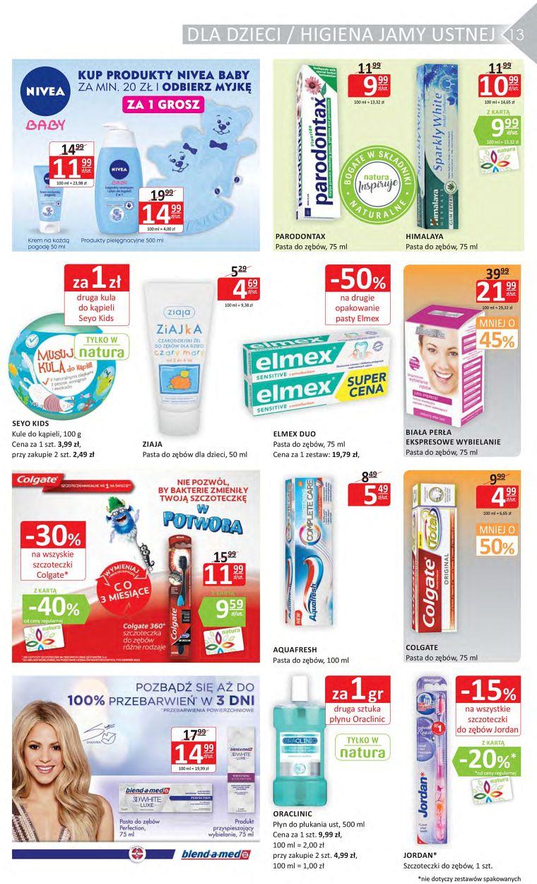 Gazetka promocyjna Drogerie Natura str. 13