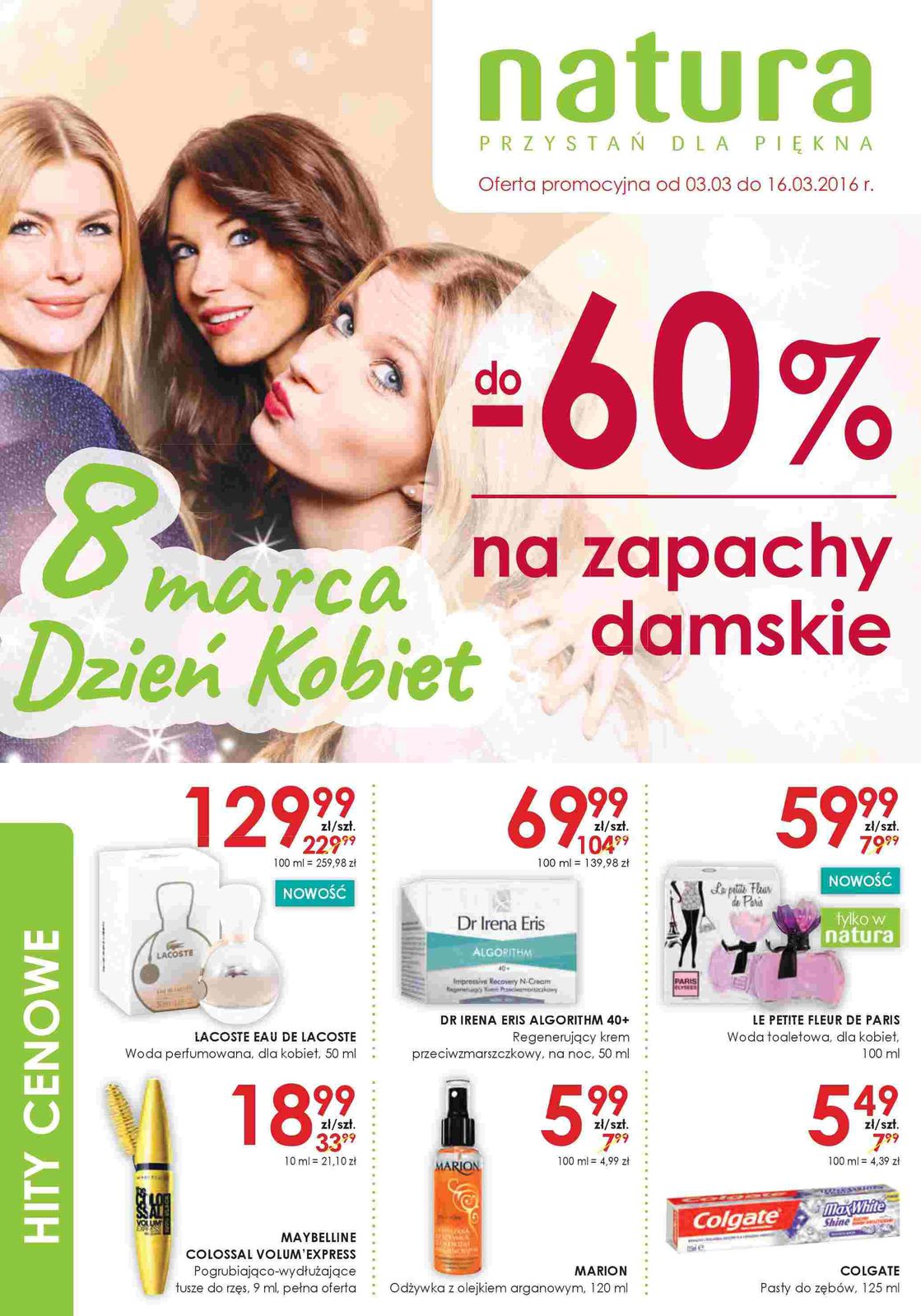 Gazetka promocyjna Drogerie Natura str. 1