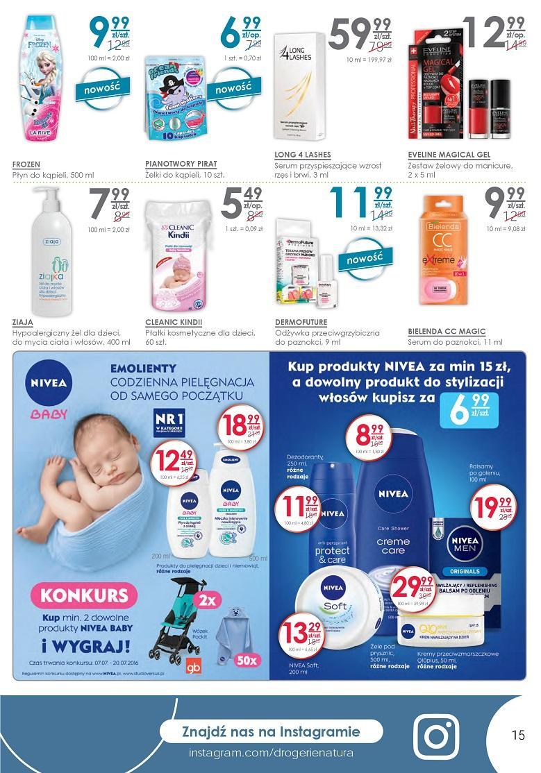 Gazetka promocyjna Drogerie Natura str. 15