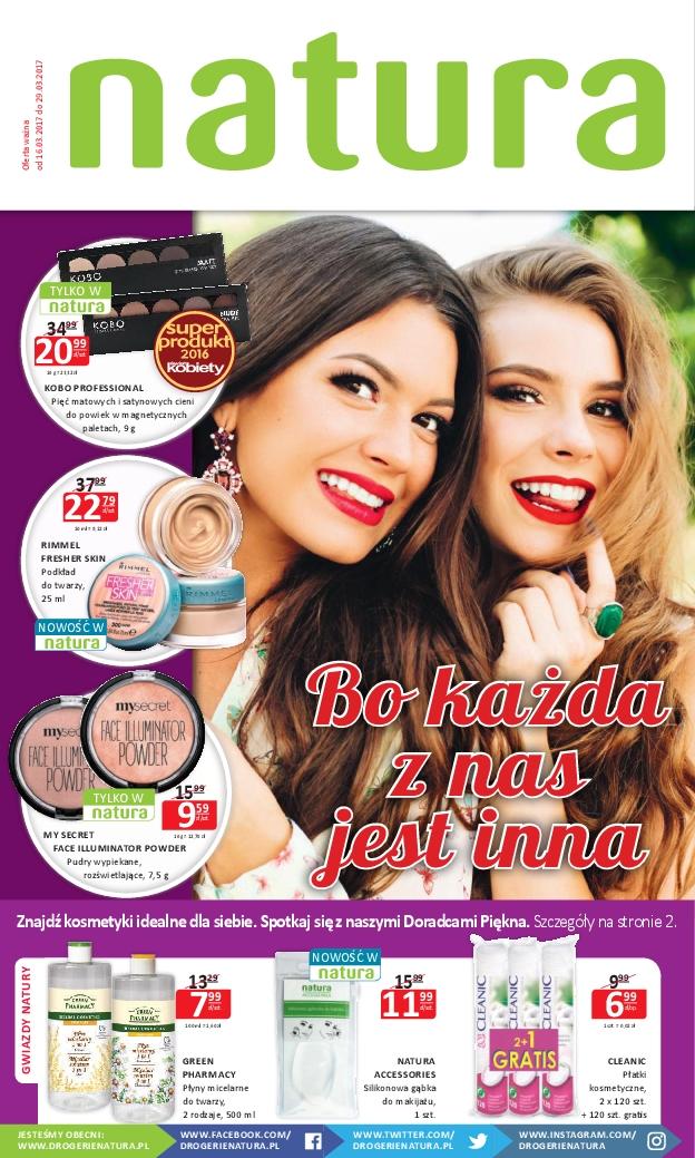 Gazetka promocyjna Drogerie Natura str. 1