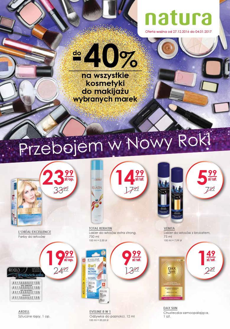 Gazetka promocyjna Drogerie Natura str. 1
