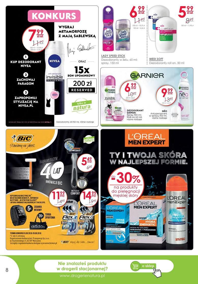 Gazetka promocyjna Drogerie Natura str. 8
