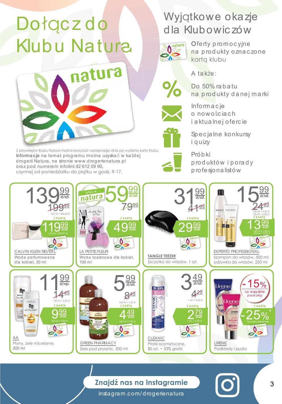 Gazetka promocyjna Drogerie Natura str. 3