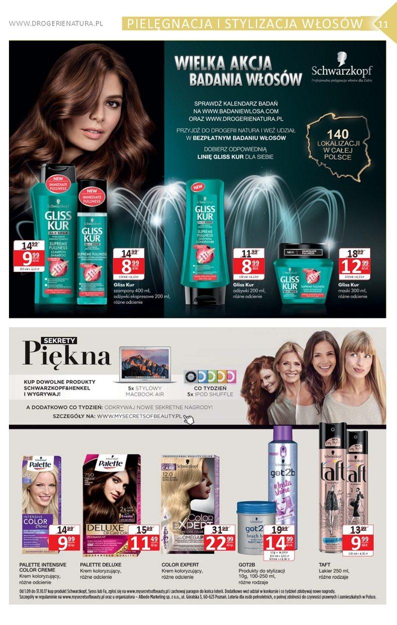 Gazetka promocyjna Drogerie Natura str. 11