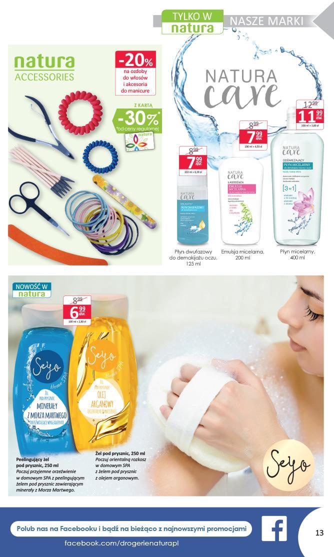 Gazetka promocyjna Drogerie Natura str. 13