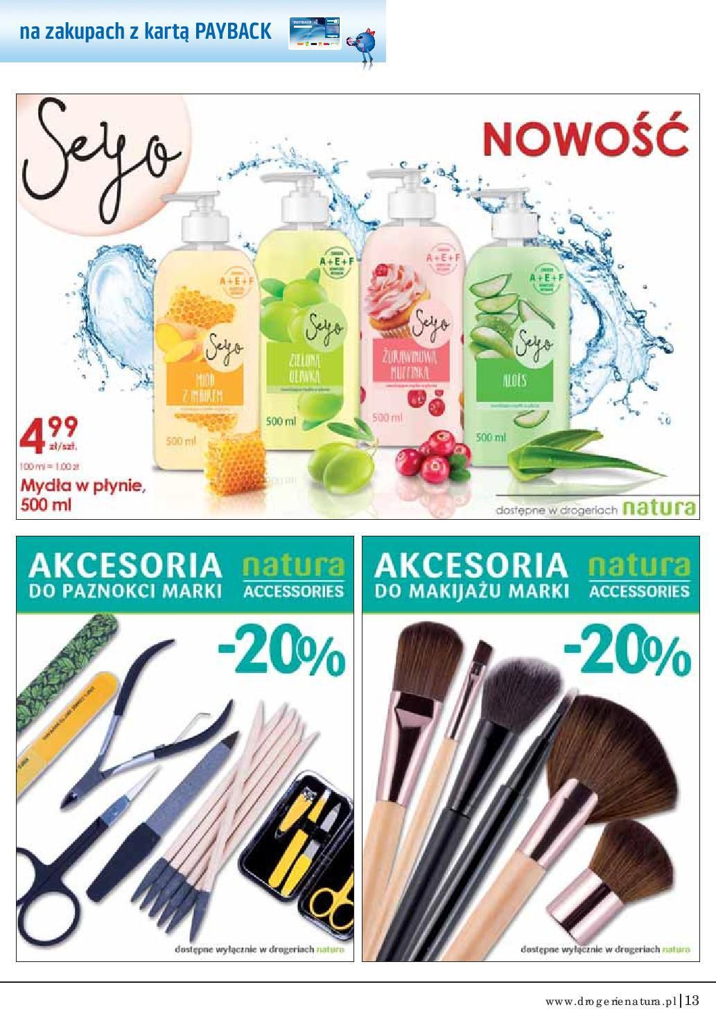 Gazetka promocyjna Drogerie Natura str. 13