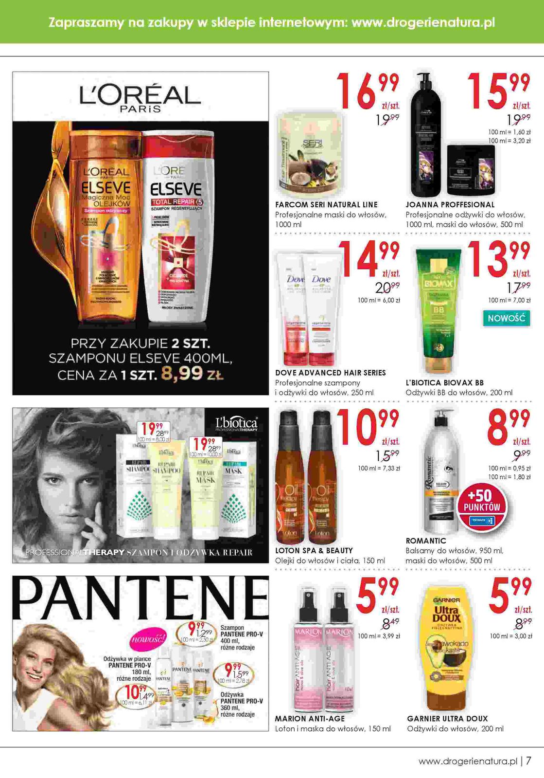 Gazetka promocyjna Drogerie Natura str. 7