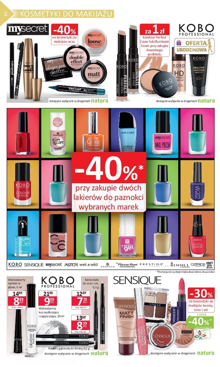 Gazetka promocyjna Drogerie Natura str. 2