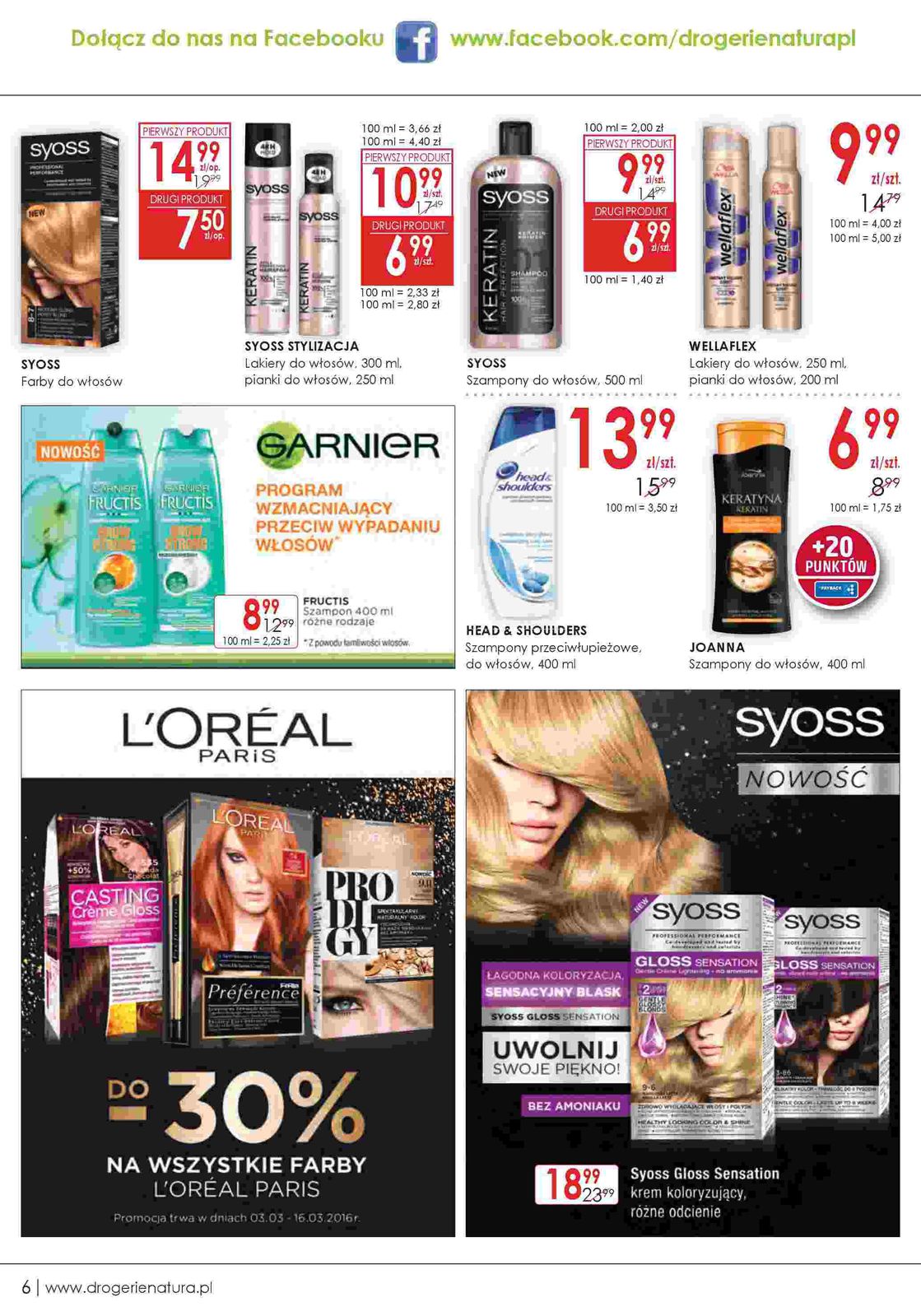 Gazetka promocyjna Drogerie Natura str. 6