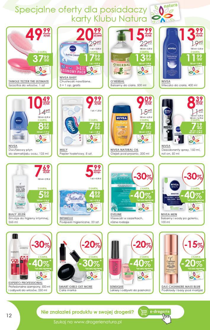 Gazetka promocyjna Drogerie Natura str. 12