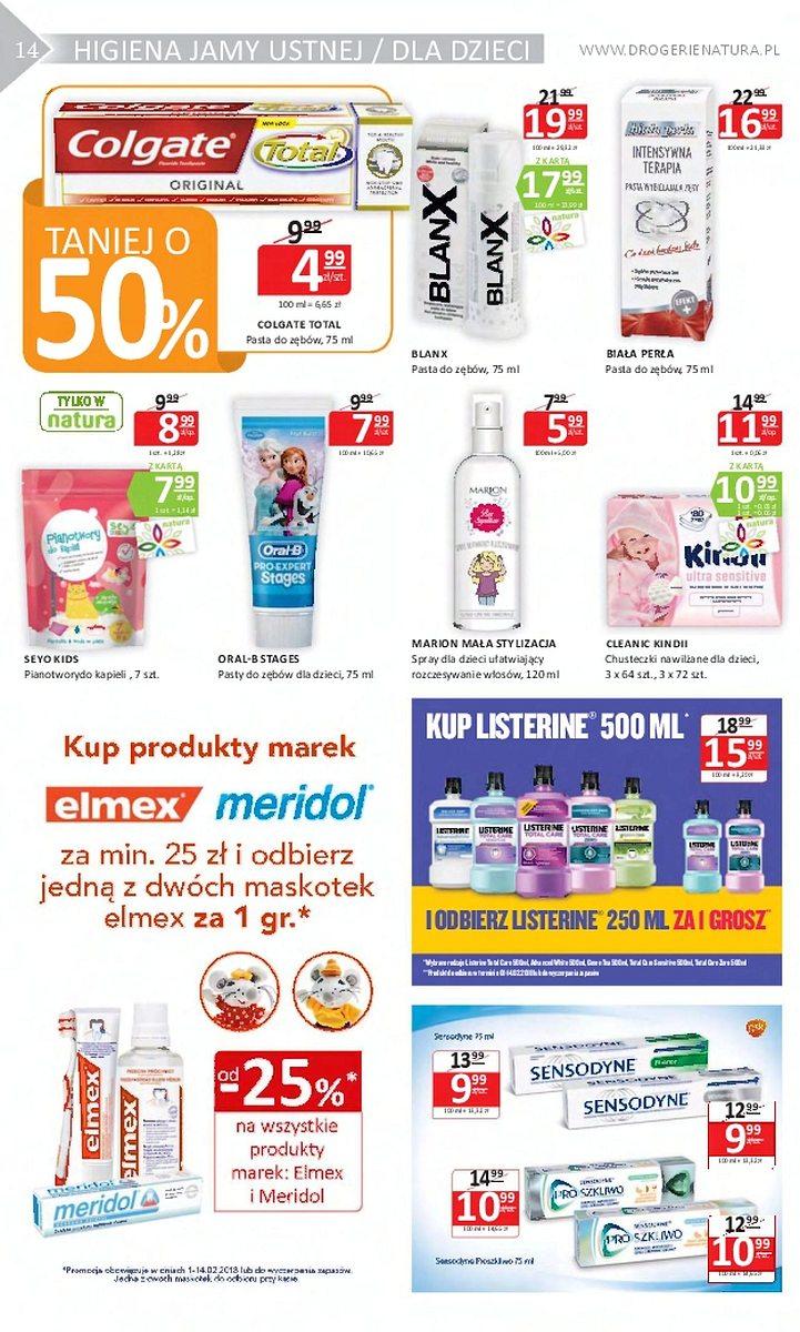 Gazetka promocyjna Drogerie Natura str. 14