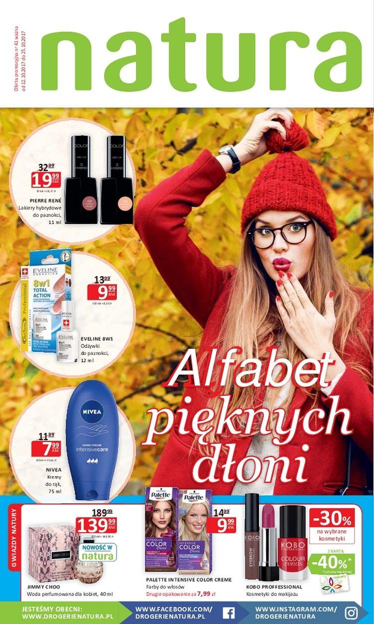 Gazetka promocyjna Drogerie Natura str. 1