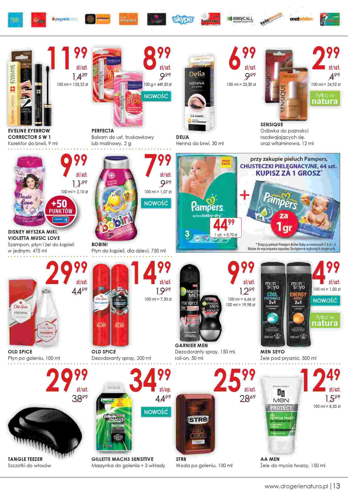 Gazetka promocyjna Drogerie Natura str. 13