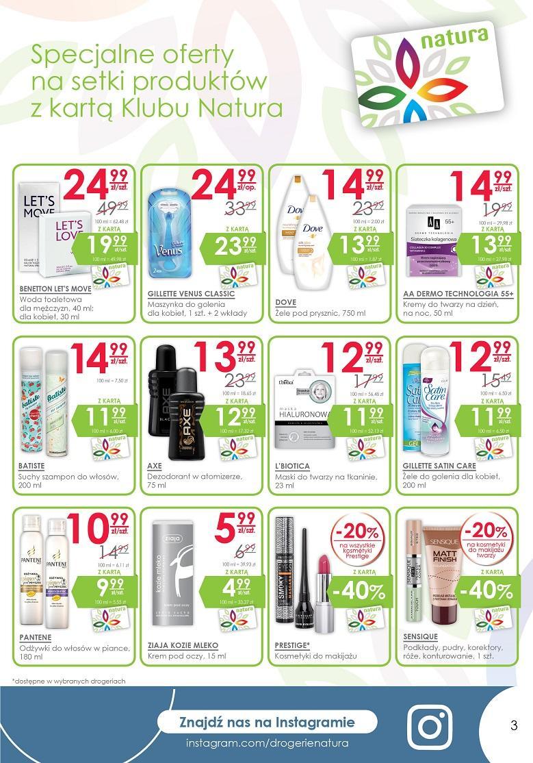 Gazetka promocyjna Drogerie Natura str. 3
